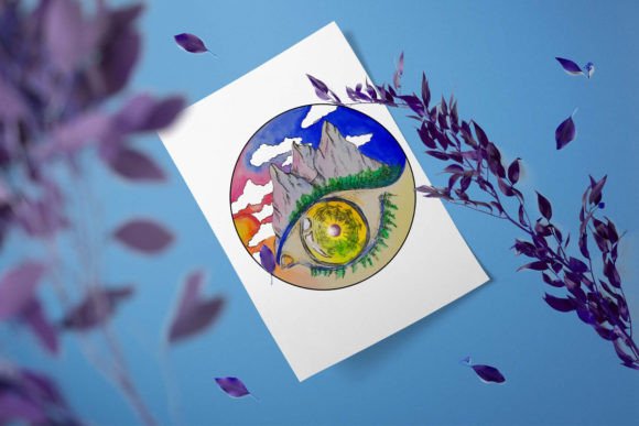 Download Eye Sublimation,DNG, Watercolor - Dng Collection