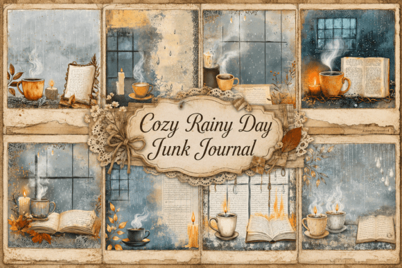 Download Cozy Rainy Day Junk Journal - Premium Resources